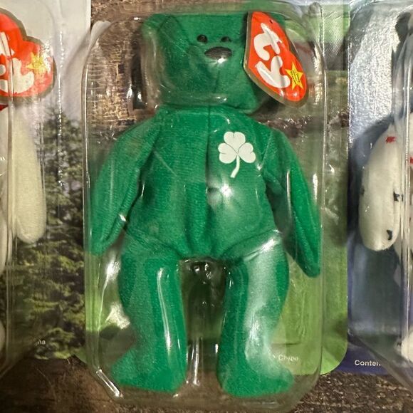 Ty Teenie Beanie Babies International Bears NWT - Picture 3 of 5